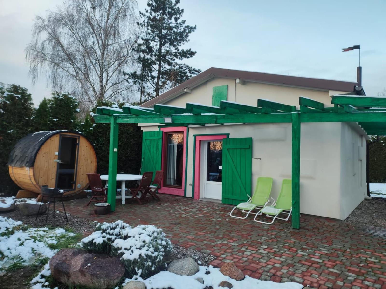 Chata Nad Wisla U Macieja Dobrzyków Kültér fotó